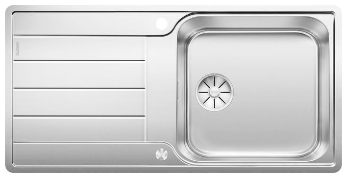 CLASSIMO XL 6 S-IF, Edelstahl Bürstfinish, mit Ablauffernbedienung, reversibel, 600 mm Untermaß 