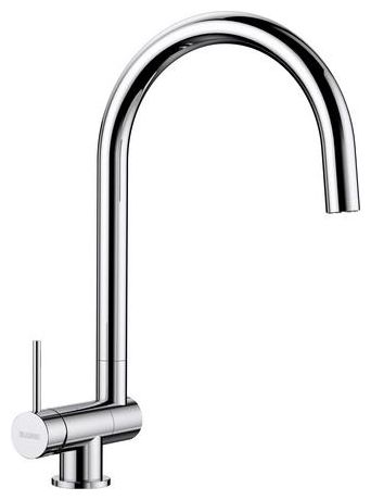 CORESSA-F Hebel links, Messing galvanisch, chrom, Hochdruck 