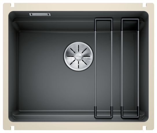 Keramik 1 Becken ETAGON 500-U Unterbauspüle für 60 cm Unterschrank 