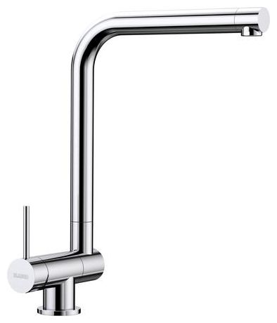 LARESSA-F Hebel links, Messing galvanisch, chrom, Hochdruck 