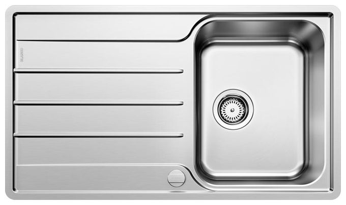 LEMIS 45 S-IF, Edelstahl Bürstfinish, mit Ablauffernbedienung, reversibel, 450 mm Untermaß 