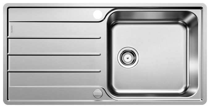 LEMIS XL 6 S-IF, Edelstahl Bürstfinish, mit Ablauffernbedienung, reversibel, 600 mm Untermaß 