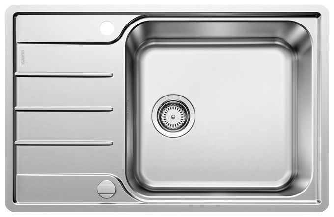 LEMIS XL 6 S-IF Compact, Edelstahl Bürstfinish, mit Ablauffernbedienung, reversibel, 600 mm Untermaß 
