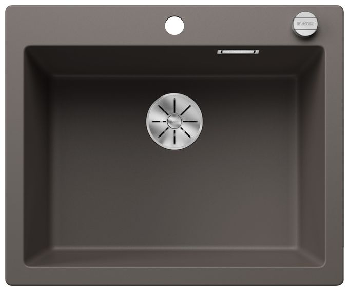 Silgranit 1 Becken  PLEON 6 Einbauspüle für 60 cm Unterschrank (Grau) 