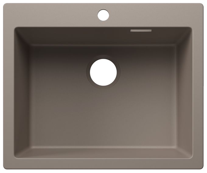 Silgranit 1 Becken  PLEON 6 Einbauspüle für 60 cm Unterschrank (Grau) 