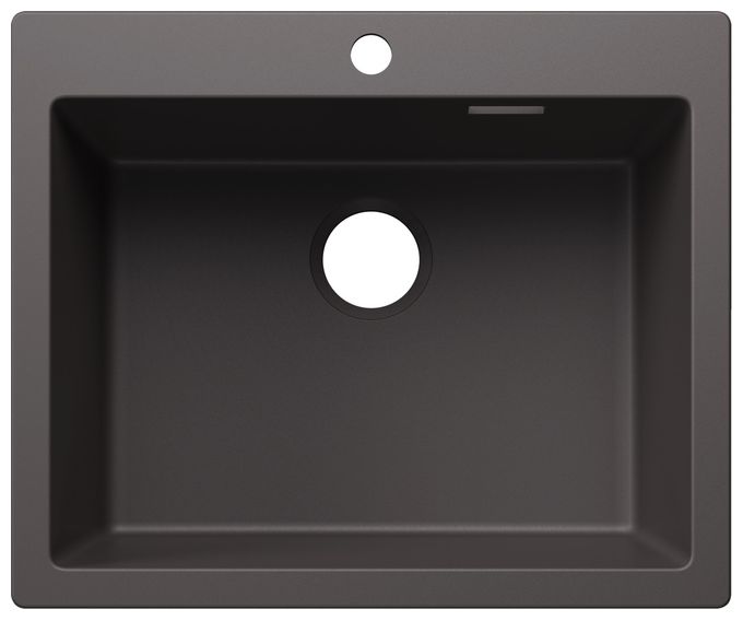 Silgranit 1 Becken  PLEON 6 Einbauspüle für 60 cm Unterschrank (Grau) 
