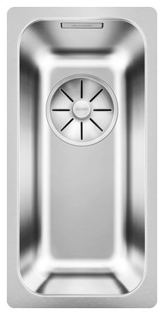 SOLIS 180-U, Edelstahl Bürstfinish, ohne Ablauffernbedienung, ohne Zubehör, keine Beckenlage, 300 mm Untermaß 