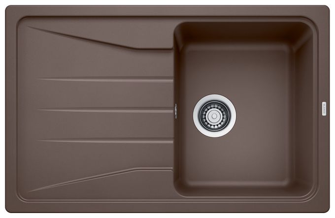 Silgranit 1 Becken  SONA 45 S Einbauspüle für 45 cm Unterschrank (Braun) 
