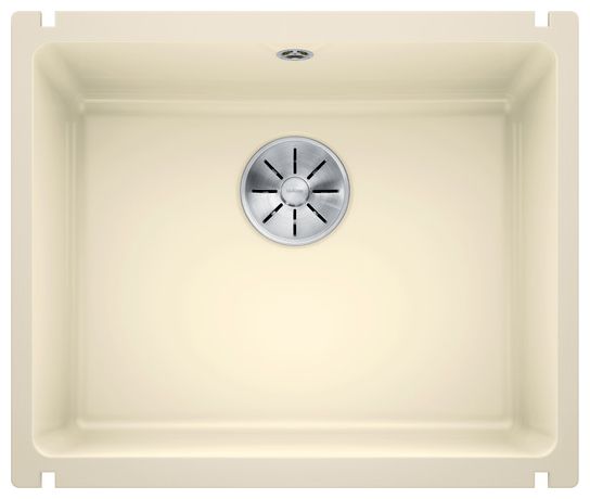 Keramik 1 Becken SUBLINE 500-U Unterbauspüle für 60 cm Unterschrank 