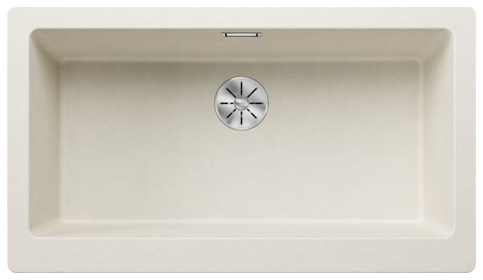Silgranit 1 Becken  VINTERA XL 9-U Flächenbündige Spüle für 90 cm Unterschrank (Sand) 