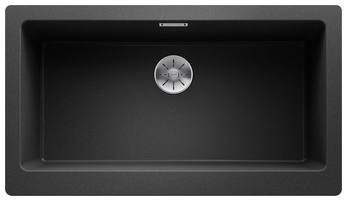 VINTERA XL 9-UF, SILGRANIT, anthrazit, ohne Ablauffernbedienung, keine Beckenlage, 900 mm Untermaß 