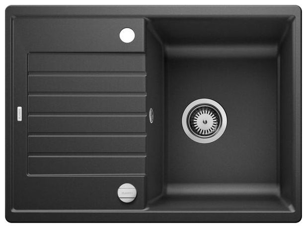 Silgranit 1 Becken  ZIA 45 S Compact Einbauspüle für 45 cm Unterschrank (Anthrazit) 