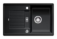 Silgranit 2 Becken  ZIA 45 S Einbauspüle für 45 cm Unterschrank (Silber) 