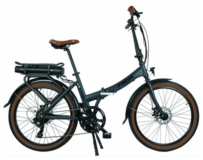 Frida 61 cm (24 Zoll) 250 W E-Bike 10,4 Ah (Blau) 
