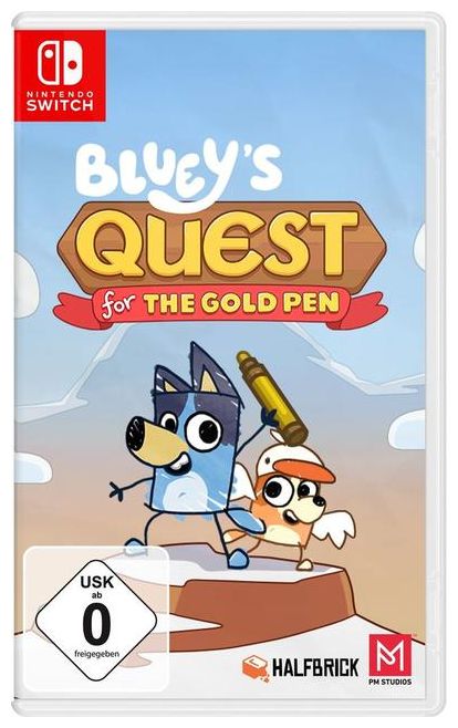 Bluey's Quests for the Gold Pen (Nintendo Switch) 