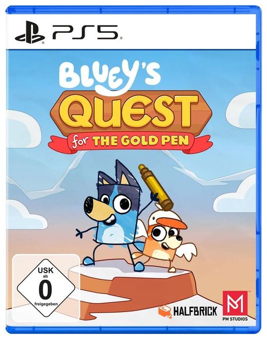 Bluey's Quests for the Gold Pen (PlayStation 5) 