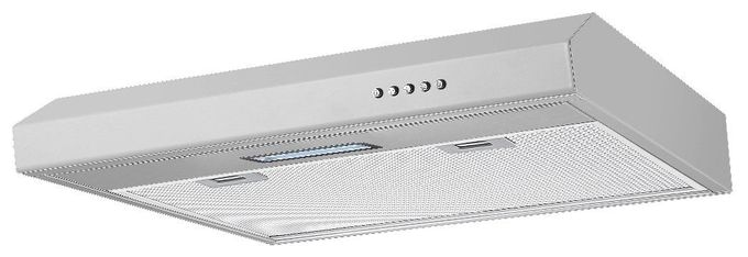 Umluft Dunstabzugshaube/Esse Unterbau 60 cm (Edelstahl) DU7613 