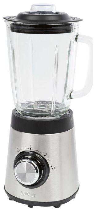 1,5 l Standmixer 3 Geschwindigkeiten 700 W (Edelstahl, Transparent) UM6084CB 