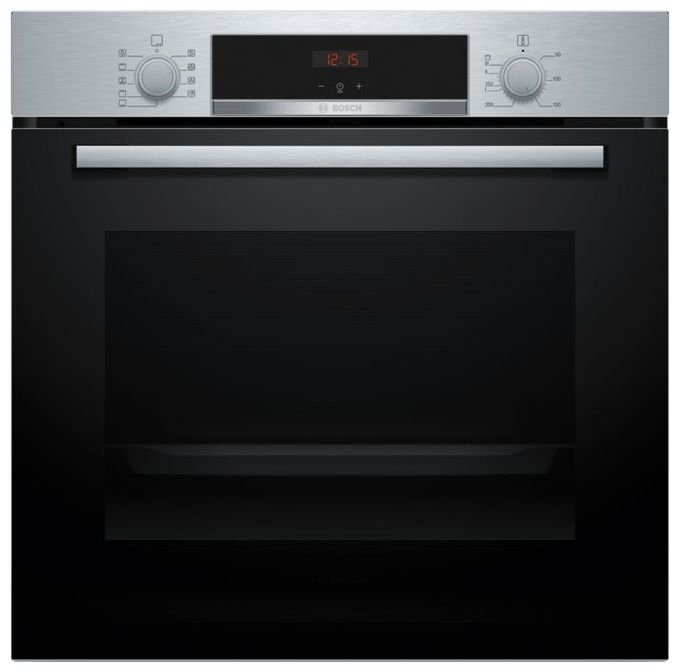 Backofen-Set groß AutoClean mit autarkem 60 cm Induktions Kochfeld EXB43IK1 (HBA514BS3 + PIF64RBB5E + HEZ631070) 