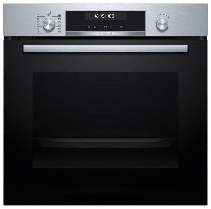 Backofen-Set groß AutoClean mit autarkem 60 cm Induktions Kochfeld EXB63IP1 (HBG578BS3 + PIF64RBB5E + HEZ631070) 