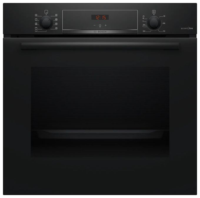 Backofen-Set groß AutoClean Ecoclean mit autarkem 80 cm Induktions Kochfeld HBD436AB84 (HBA4340B3 + PVW895HC1E) 