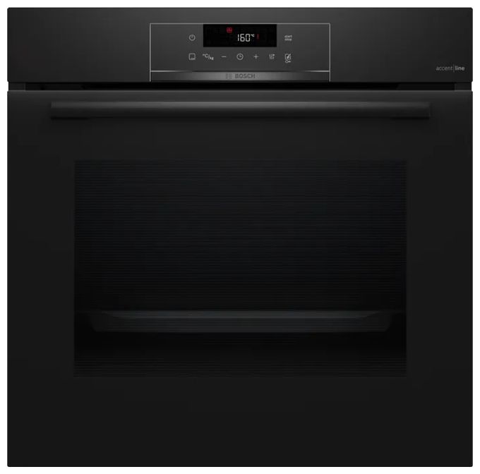 Backofen-Set groß AutoClean Hydrolytisch mit autarkem 80 cm Glaskeramikkochfeld Kochfeld HBD473AB83 (HBA4720B3 + PKC845FP1D) 