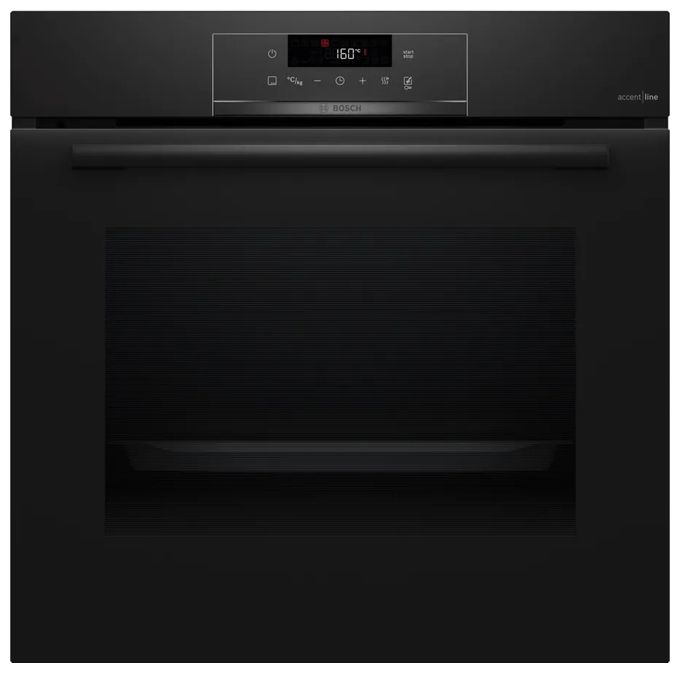 Backofen-Set groß AutoClean mit autarkem 81,2 cm Induktions Kochfeld HBDMATTK02 (HBA4720B3 + PVW89BHC1E) 