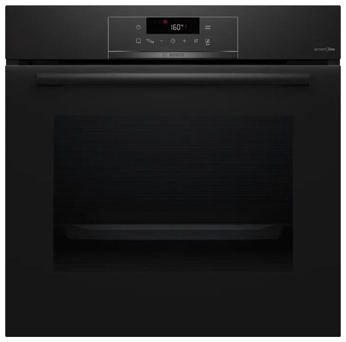 Backofen-Set groß AutoClean mit autarkem 80 cm Induktions Kochfeld HBDMATTK06 (HBA4720B3 + PXL89BH26E) 