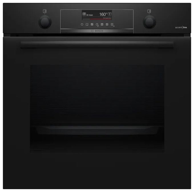 Backofen-Set groß AutoClean mit autarkem 60 cm Induktions Kochfeld HBDMATTK09 (HBG4790B3 + PVQ69BHC1E) 