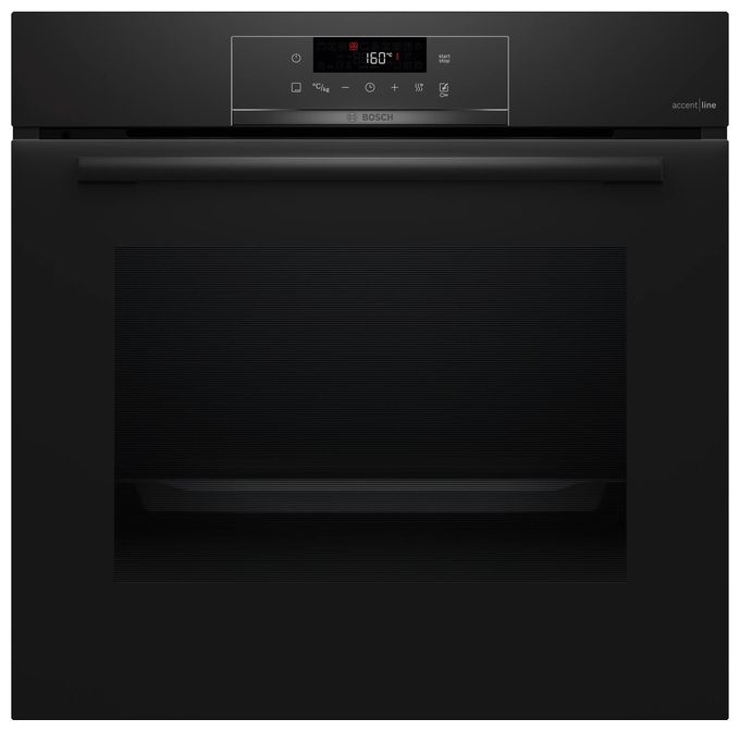 Backofen-Set groß AutoClean mit autarkem 81,2 cm Induktions Kochfeld HBDMATTK14 (HBA4720B3 + PVS89BB16E) 