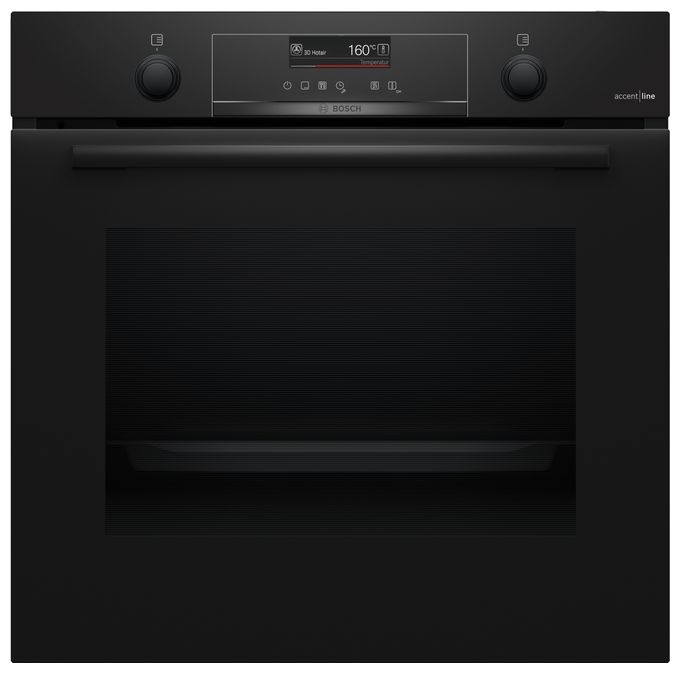 Einbaubackofen groß AutoClean (Schwarz) Serie 6 HBG4390B3 