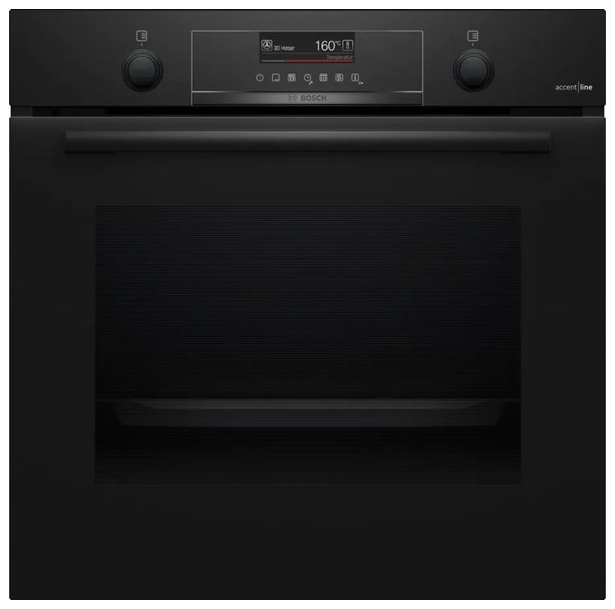 Backofen-Set groß AutoClean mit autarkem 80 cm Glaskeramikkochfeld Kochfeld HBD773AB83 (HBG4790B3 + PKC845FP1D) 