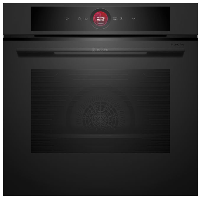Einbaubackofen groß AutoClean (Schwarz) HBG974LM1 
