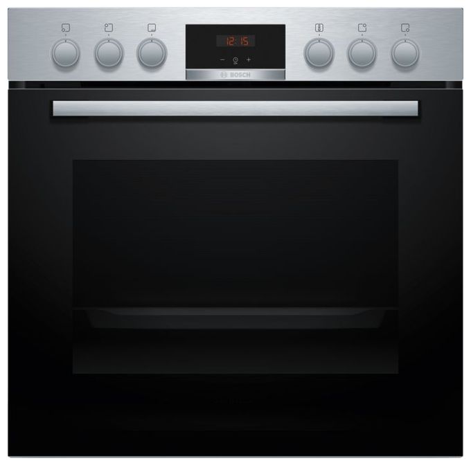 Herdset groß AutoClean mit 60 cm Glaskeramik Kochfeld HND411LR63 (HEA513BR3 + NKN645GA2E) 