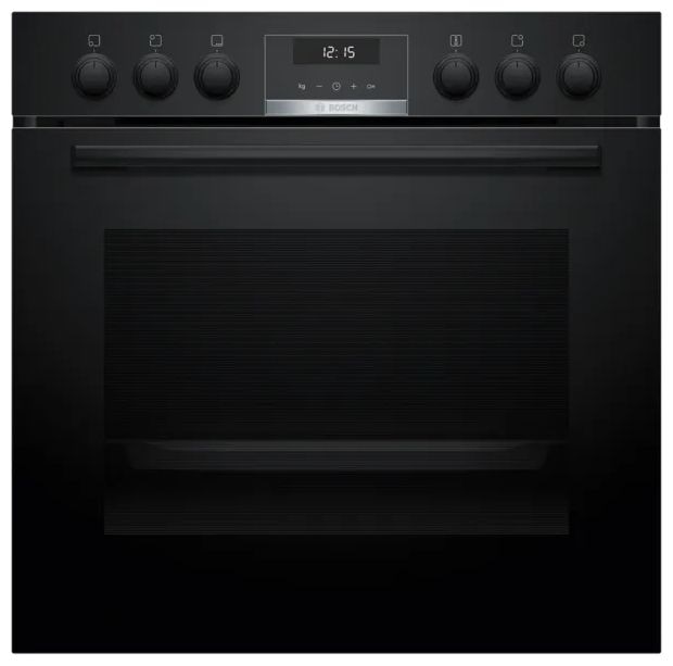 Herdset groß AutoClean mit 60 cm Induktions Kochfeld HND611LS62 (HEG517BB3 + NKN645GA2E) 