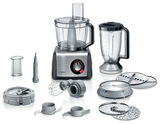 1250 W Küchenmaschine 3,9 l  MC812M865 MultiTalent 8 (Schwarz, Edelstahl) 
