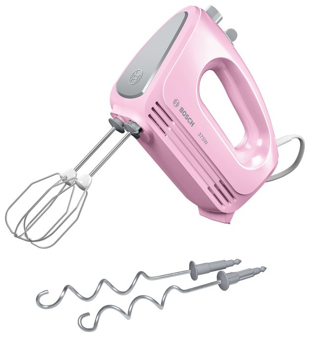Handmixer 375 W 4 Stufen  MFQ2210K CleverMixx Fun (Grau, Pink) 