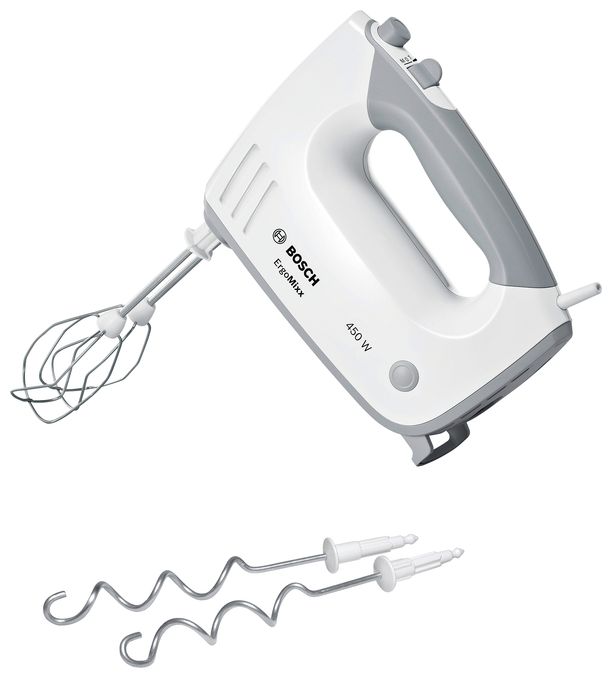Handmixer 450 W 5 Stufen  MFQ36400 ErgoMixx (Grau, Weiß) 