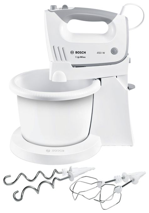 Standmixer 450 W 5 Stufen  MFQ36460 ErgoMixx inkl. Rührschüssel (Weiß) 