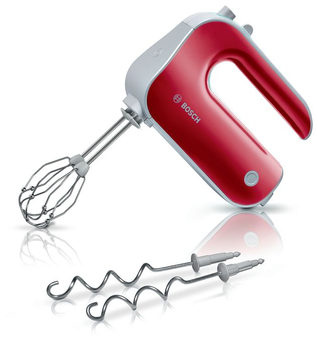 Handmixer 500 W 5 Stufen  MFQ40303 Styline Colour (Rot, Silber) 