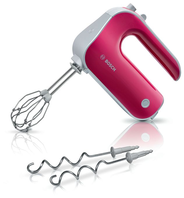 Handmixer 500 W 5 Stufen  MFQ40304 Styline Colour (Rot, Weiß) 