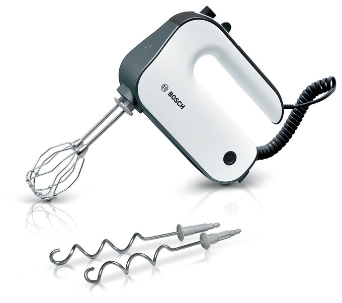 Handmixer 850 W 5 Stufen (Schwarz, Edelstahl, Weiß) MFQ49300 