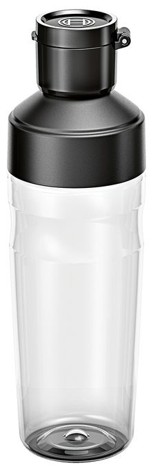 Tritan (Schwarz, Transparent) MMZV0BT1 VitaMaxx Trinkflasche 