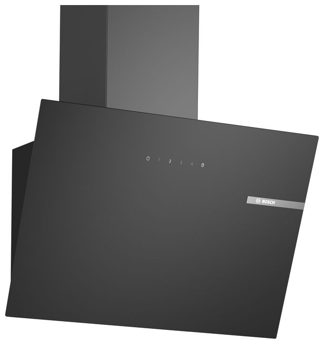 Abluft/Umluft Dunstabzugshaube/Esse Wand 60 cm (Schwarz) Serie 2 DWK65DK60 