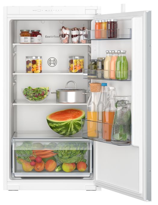 165 l 102,5 cm Einbaukühlschrank EEK: E 96 kWh Jahr Serie 2 KIR31NSE0 Schlepptür 