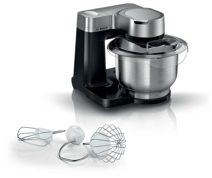 900 W Küchenmaschine 3,8 l  Serie 2 MUMS2VM00 (Schwarz, Silber) 