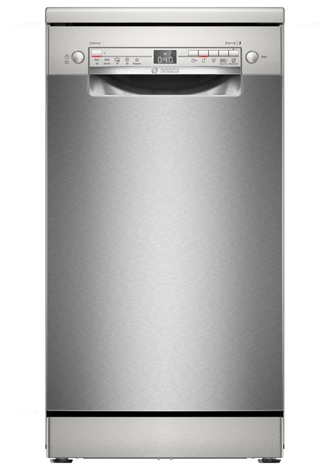 45 cm Geschirrspüler freistehend Leise 10 Maßgedecke aquaStop Funktion Serie 2 SPS2HKI42E 