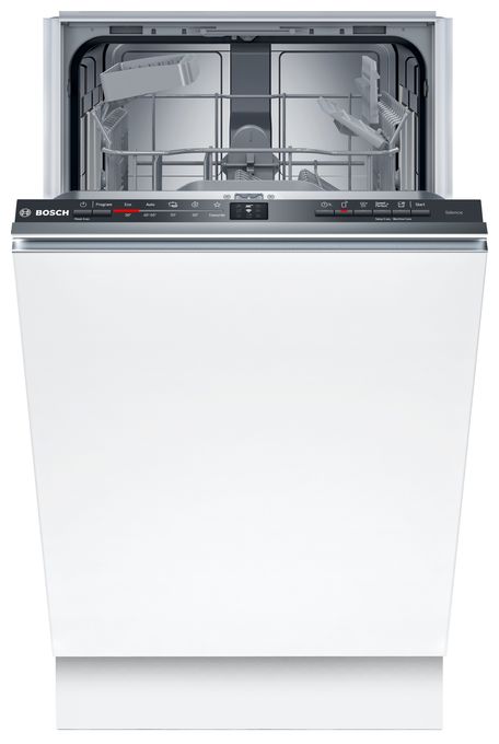 45 cm Geschirrspüler vollintegriert (ohne Front) Leise 10 Maßgedecke aquaStop Funktion Serie 2 SPV2HKX02E 