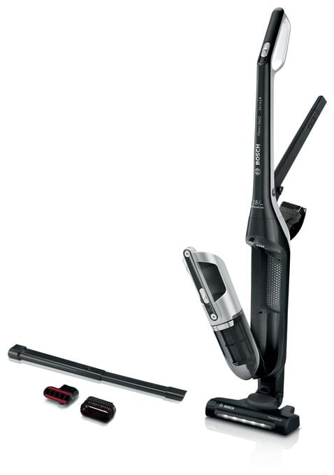 Handstaubsauger Beutellos bis 55 min Laufzeit 25,2 V  Serie 4 BBH3P2801 Flexxo Gen2 (Schwarz) 