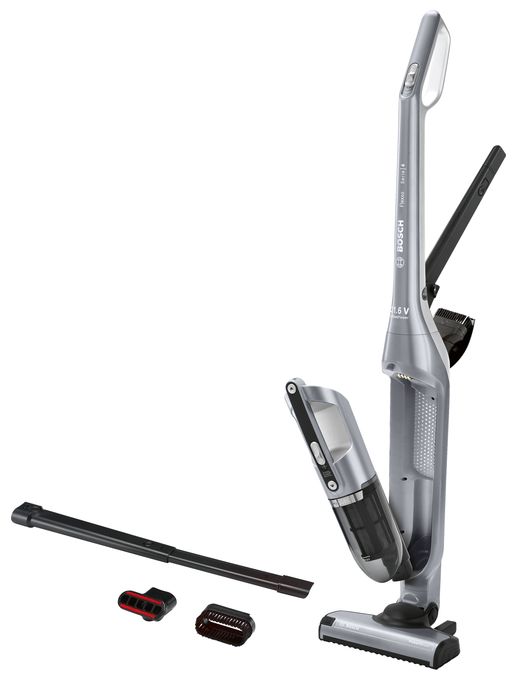 Handstaubsauger Beutellos bis 50 min Laufzeit 21,6 V  Serie 4 BCH3P210 (Schwarz, Grau) 